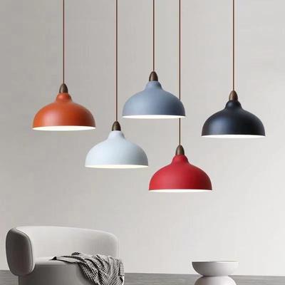 日式侘寂风小吊灯现代简约创意艺术复古原木餐桌吧台餐厅单头吊灯