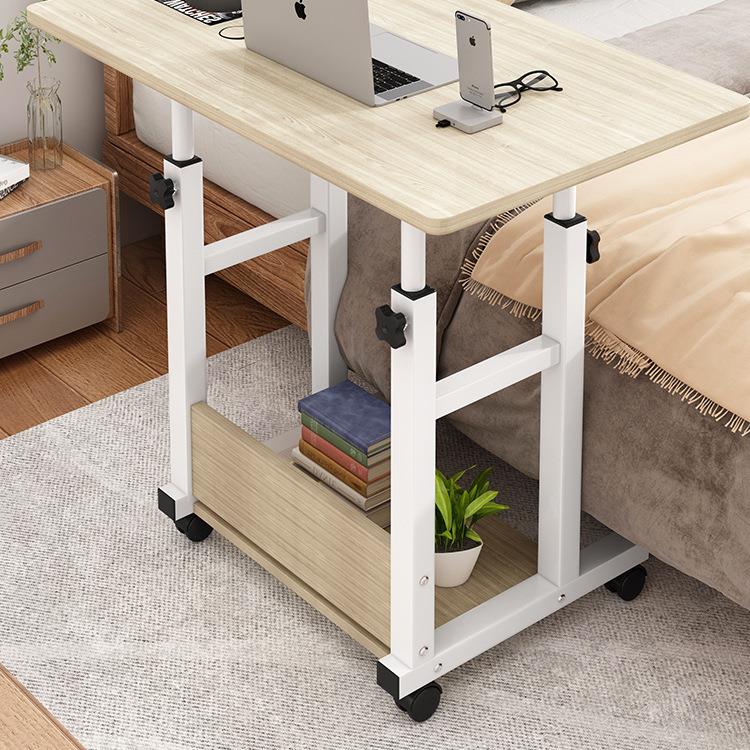 床边桌可移动简约小桌子卧室家用学生书桌简易升降宿舍懒人电脑桌