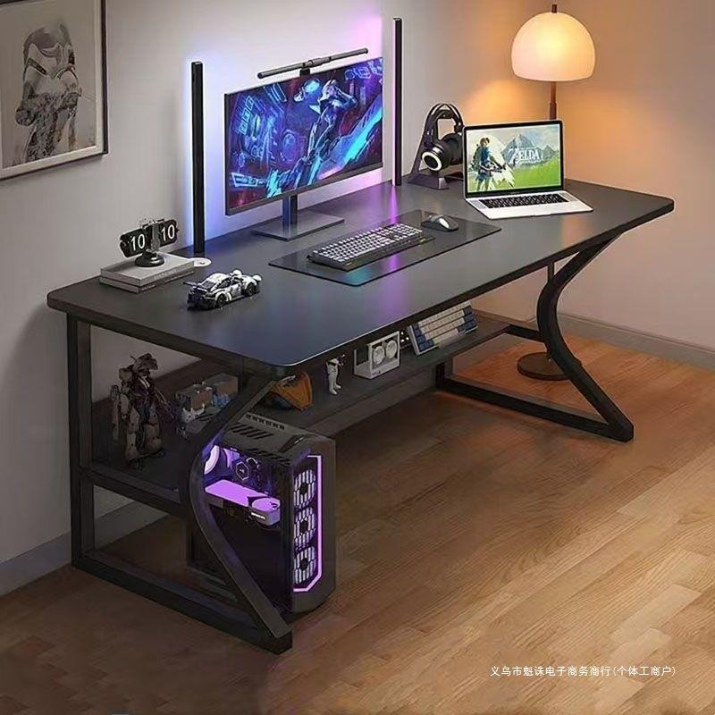 电脑桌台式简易电竞桌小户型家用书桌学生写字卧室工作台办公桌子