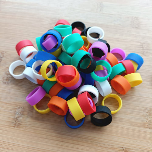 大塘上朔彩色硅胶圈弹力拉伸定做