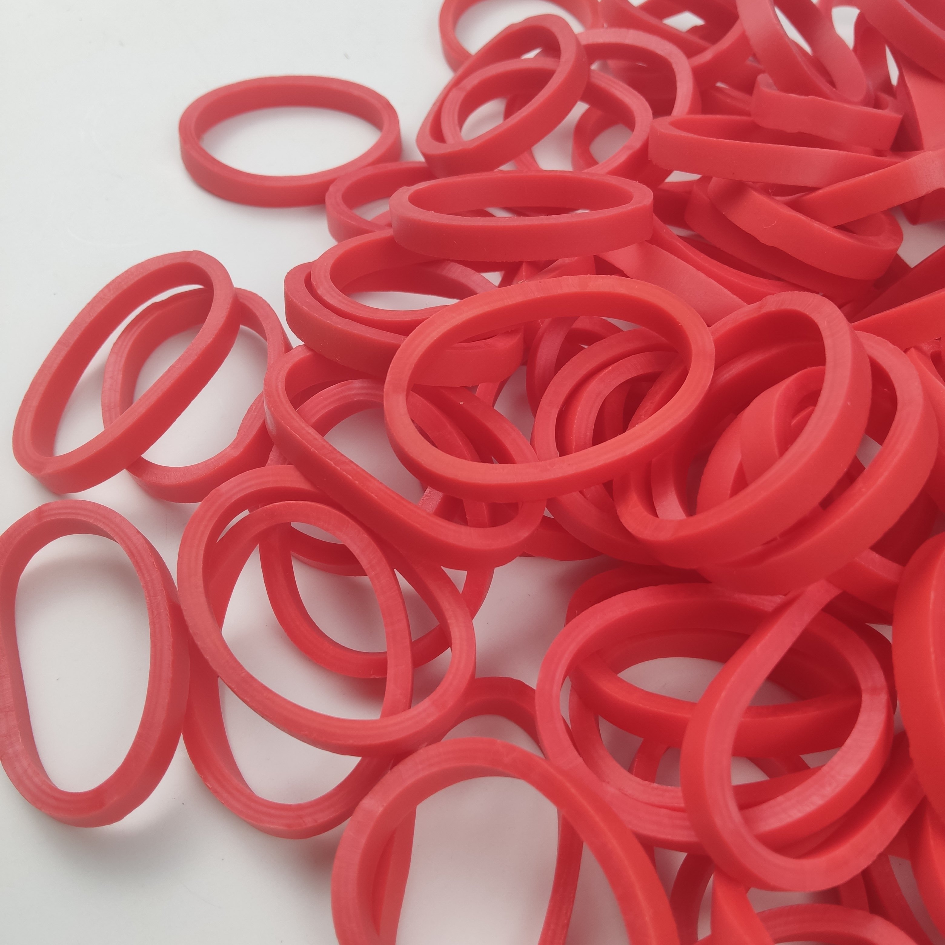 新品红色天然橡胶圈高弹力直径30宽5mm批发工业捆菜耐用办公用品