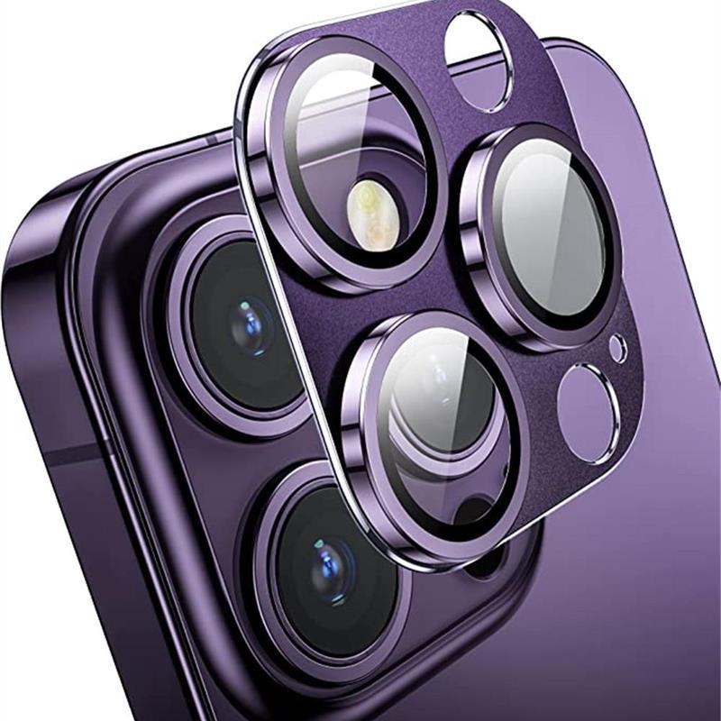 Camera Lens Metal Protector Glass适用于iPhone 14 13 12 11 15