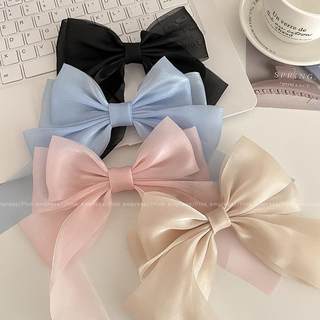 Red bow tie hairpin female Headband hair accessories clip