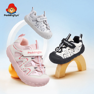 帕丁顿熊儿童学步鞋2026春季新款网面透气宝宝机能鞋男女童运动鞋