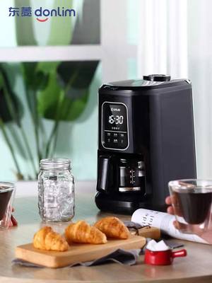 咖啡机家用全自动研磨办公一体美式滴漏式小型智能咖啡壶