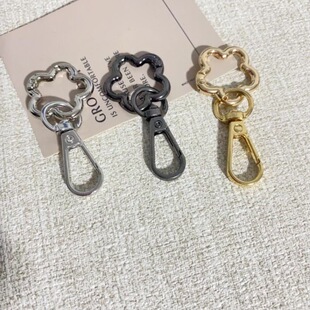 梅花勾扣肩带挂扣包包肩带弹簧钥匙扣包带连接扣五金金属挂件饰品