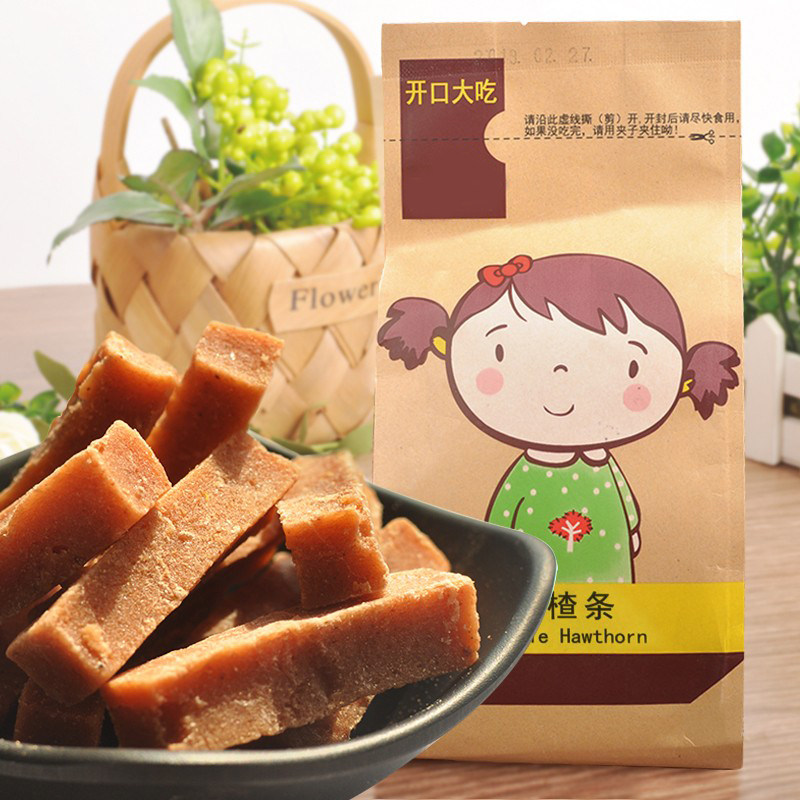 山楂条218g*2无色素山楂制品新鲜老人休闲零食