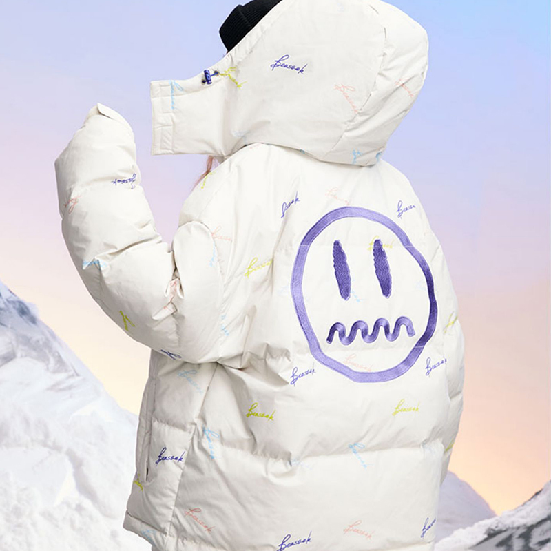 beaster小恶魔鬼脸潮连帽羽绒服