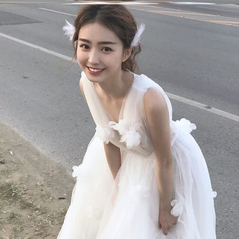 现代日常韩式礼服夏季轻便夏天婚纱2020新款 新娘小个子 超仙头纱|ruв категории Женская одежда, Cвадебные платья, свадебное платье - от Buy2taobao.com для оказания профессиональной услуги покупки агента Taobao