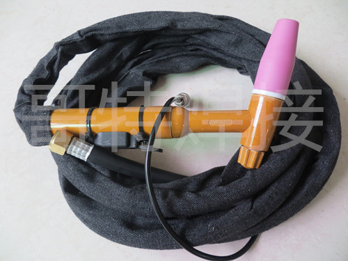 QQ500A氩弧焊枪 qq500氩弧焊焊把 一体气冷氩弧焊机焊把 4米8米