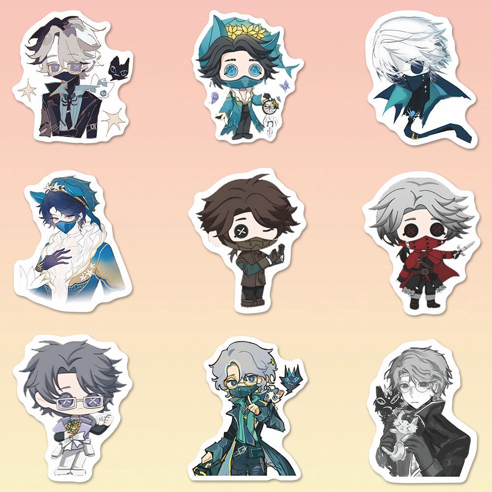 新款第五人格入殓师同人贴纸卡通高颜值伊索卡尔游戏周边diy手账