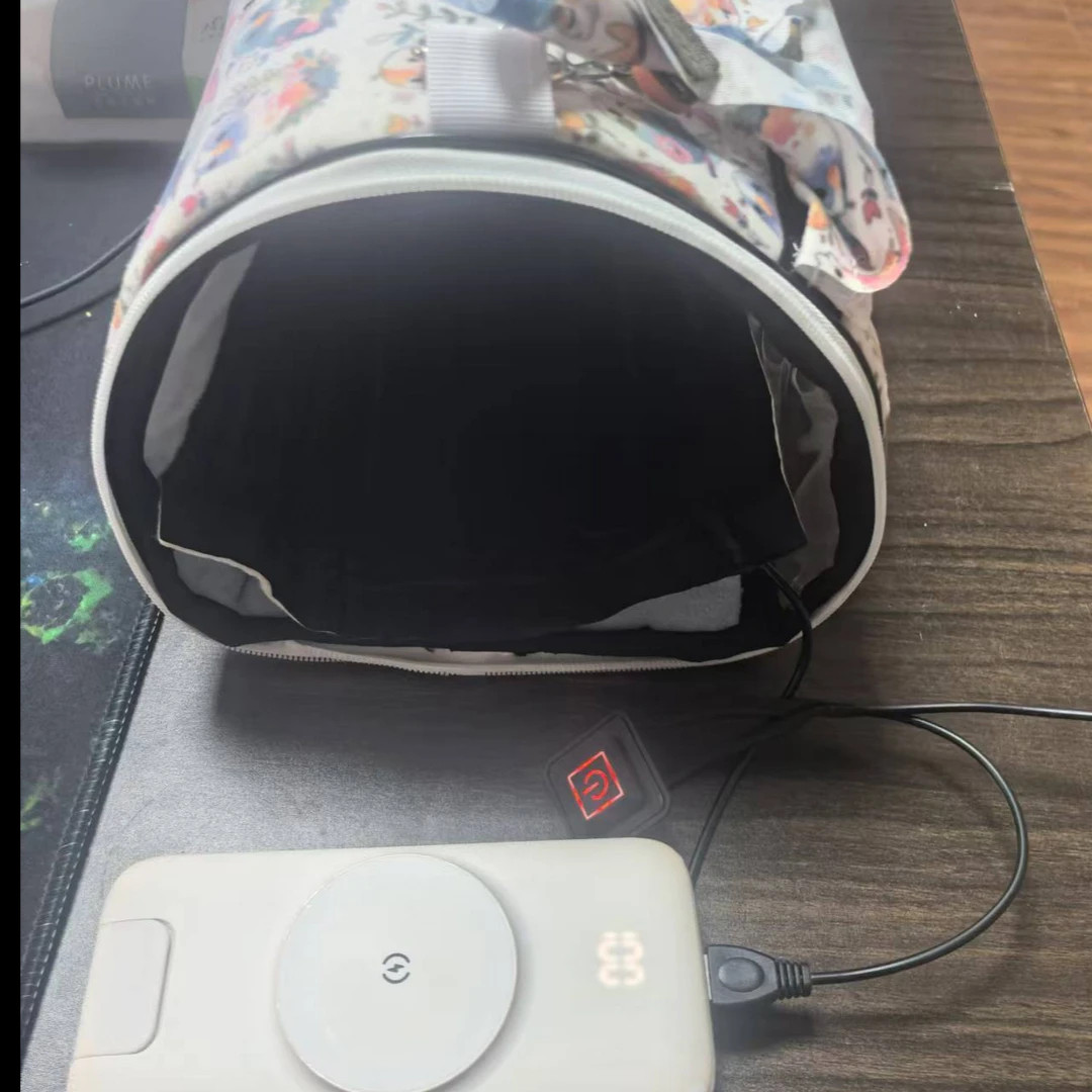 宠物鹦鹉USB鸟窝加热垫电热毯恒温防漏电加热垫鸟用小型宠物图片