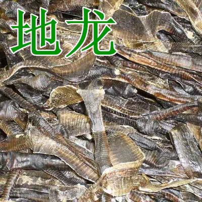 正品中药材地龙干蚯蚓穿地龙串地龙广地龙 500克包邮无增重地龙