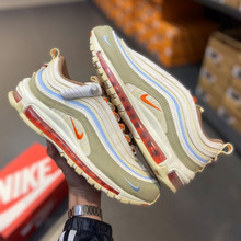 NIKE耐克男女鞋新款Air Max 97减震子弹头气垫跑步鞋子DX6037-781