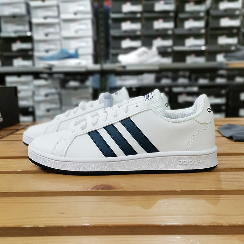 阿迪达斯板鞋男鞋正品新款Adidas正品小白鞋休闲耐磨运动鞋FY8568 运动鞋new 板鞋 原图主图