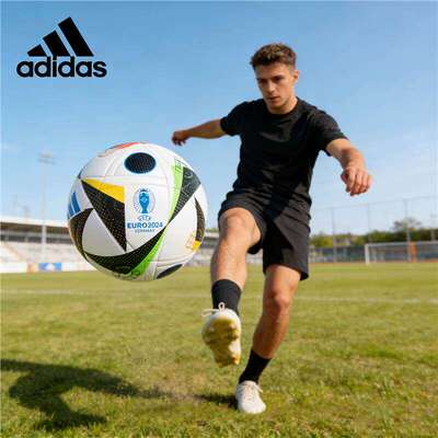 adidas阿迪达斯2024德国欧洲杯比赛/训练用热粘合5号足球 IN9367