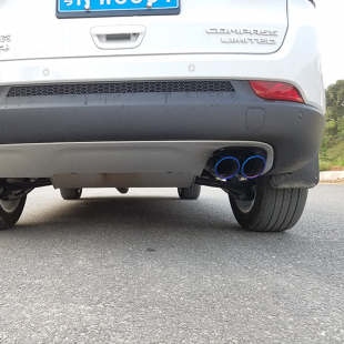 件不锈钢排气管尾气罩烟管排气筒 指南者尾喉改装 JEEP吉普17 21款