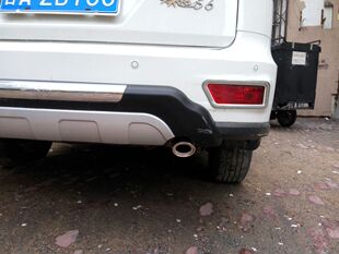 比亚迪S6尾喉改装 饰专用 不锈钢排气管尾气罩尾嘴烟管汽车配件装