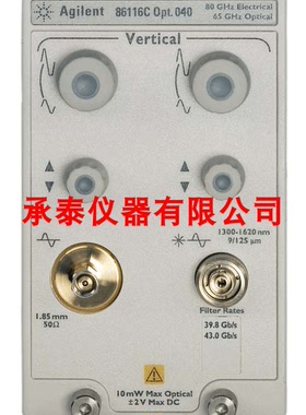包邮出售安捷伦Agilent 86116C光电模块低价热门供应