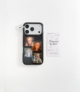 欧美ins搞怪创意芭比娃娃表情包适用iPhone17promax手机壳苹果15pro新款16双层13女14硬壳15可爱17防摔保护套