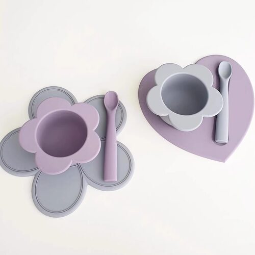 ROCOU宝宝辅食餐具礼盒可加热