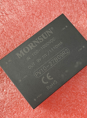 金升阳PV10-27B09R2 新能源100-1000VDC超宽超高电压输入9V输出