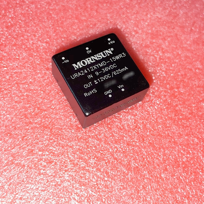 URA2412XYMD-15WR3金升阳DCDC隔电源模块24V转±12V功率15W62mA