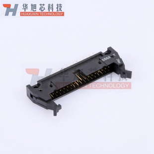 2.54MM 牛角插座 立式 直针 10P14P16P20P26P30P34P40P50P64P DC2