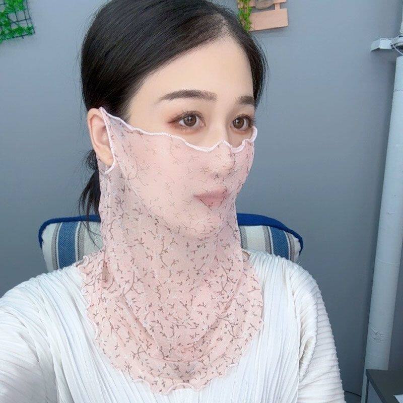 2024新款百变小丝巾脖套可做发帽发绳发带面纱多功能