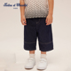 男童简约牛仔七分裤 新款 25夏季 tartineetchocolat法国巧克力童装