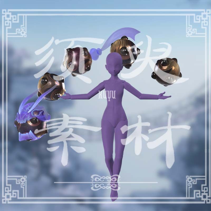LOL英雄联盟不破之誓云阿娜cosplay后期免抠合成png素材图片