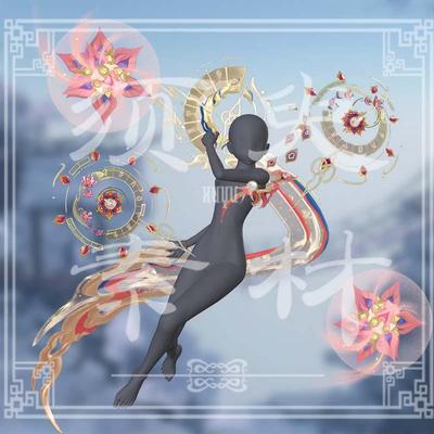 虞姬愿照·岁时盈cos后期素材png