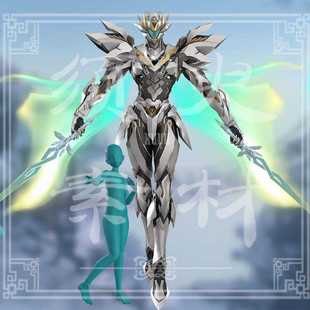 崩坏星穹铁道流萤机甲萨姆cosplay后期合成png图片素材