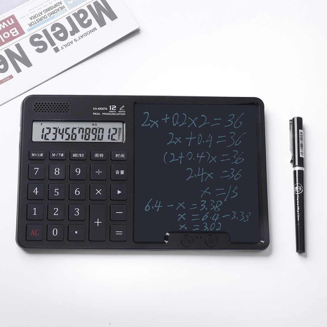 计算器手写板语音商务多功能学生办公财务会记计算机写字板二合一