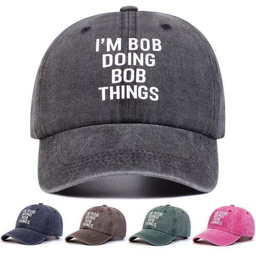 Im Dave Doing Dave Things Funny Name Baseball Cap Adjustable