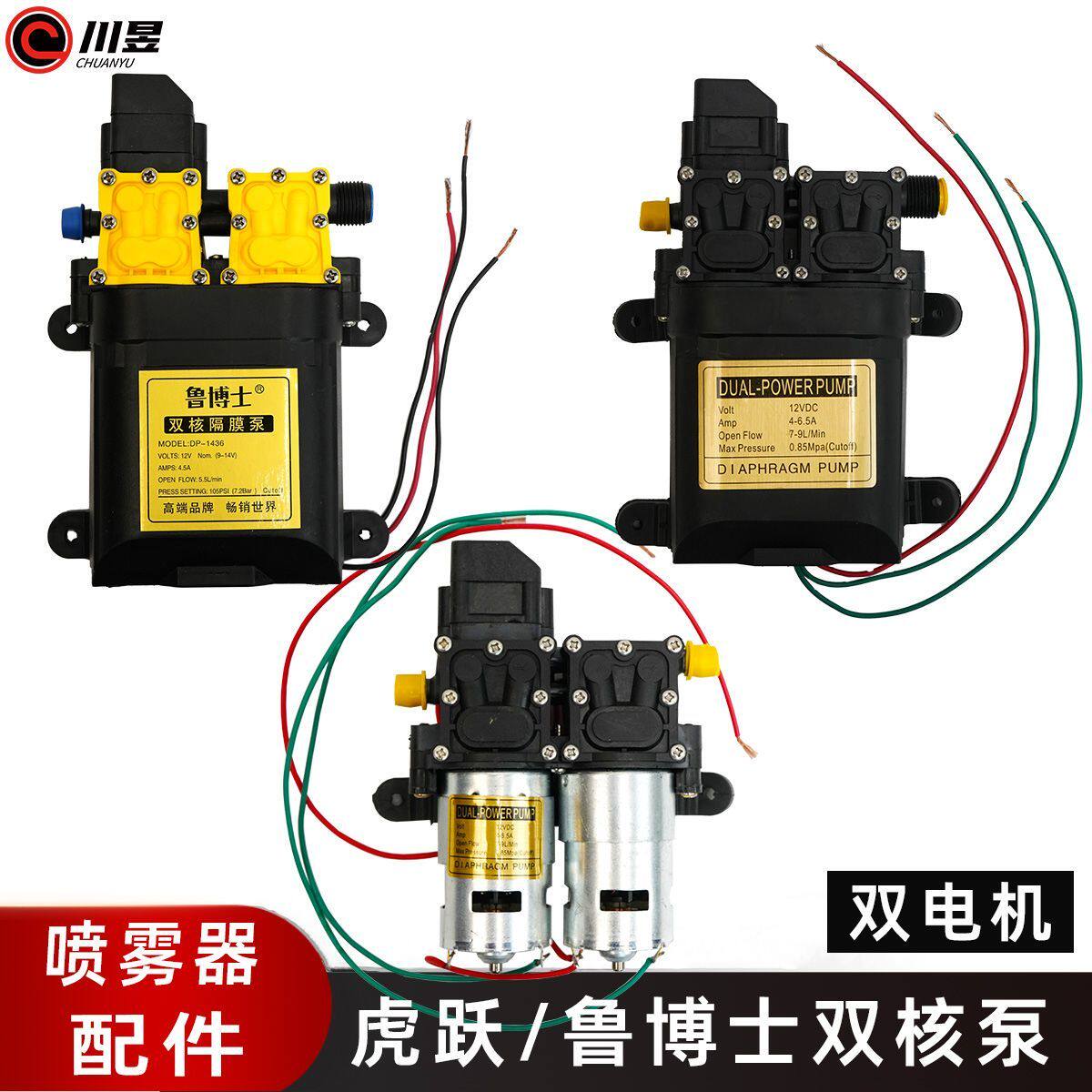 12伏电动喷雾器双核泵大功率关其它农用工具