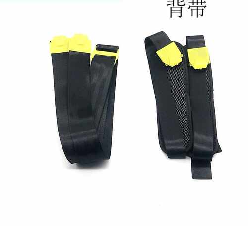 浅灰色电动喷雾器加厚加宽安全汽车背带耐用配件