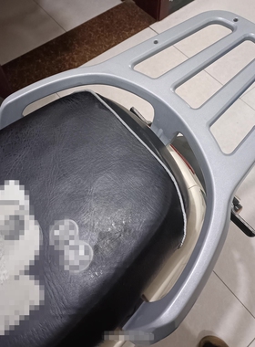 适用雅迪冠能E5电动车铝合金尾架YD1200DT-18D后尾箱架改装后衣架