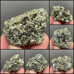 秘鲁黄铁矿天然矿物晶体矿石标本收藏观赏原石摆件地质科普奇石