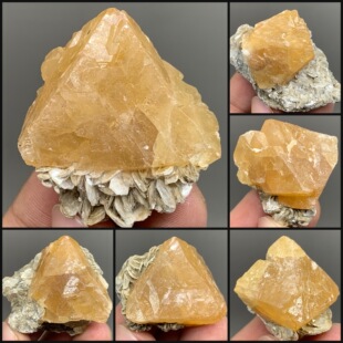 四川 白钨矿 天然矿物晶体矿石标本收藏观赏原石摆件地质科普科研