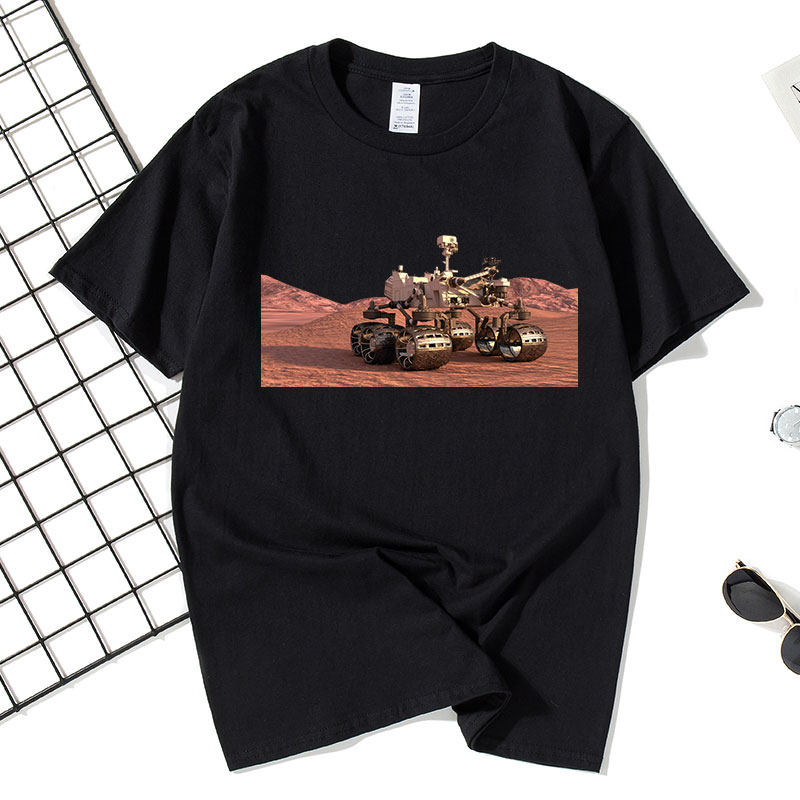 2020中国航天日火星探测计划天问一号宇航员文化衫短袖T恤男女#