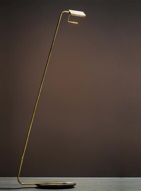 优选BaxterjBlade意大利黄铜落地灯中古极简客厅沙发边卧室书房立