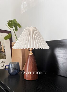 优选SweetHome * s中古vintage台灯侘寂风卧室高级新中式复古风