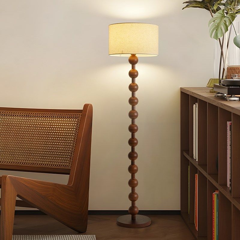 优选法式中古侘寂风落地灯客厅创意新H中式美式复古风卧室高级感