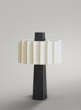 优选样板房设计师台灯创意灯简约新立式书房黑色R落地灯中式卧室