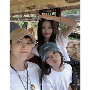 MINI 七彩色柔光棉亲子T STUDIO徐琳「彩虹亲子T」阔版