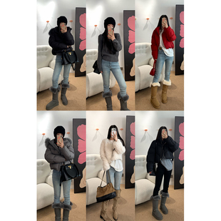 12/2 10AM 徐琳「伦敦艺术生」高腰三排扣修身款显瘦牛仔小腿裤