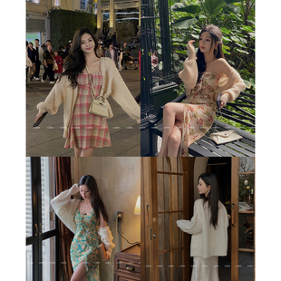 B备奶奶钩花粗织针织开衫 「奶油棉花糖」换季 STUDIO徐琳 MINI