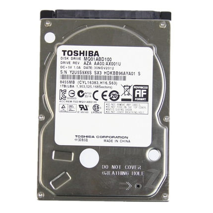 Toshiba/东芝 MQ01ABD100 1T笔记本电脑硬盘500g 2.5寸SATA3接口