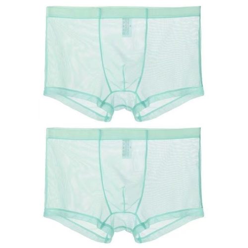 夏季男士内裤男平角裤冰丝性感